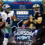 2018 BPLA’s Annual Thursday Night Football Mixer & Toy Drive